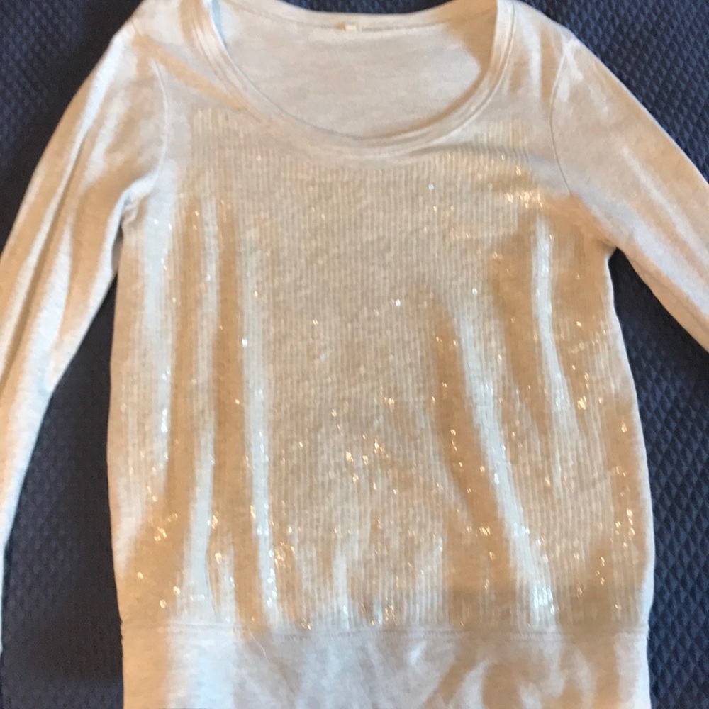 JCrew Sequin Sweatshirt